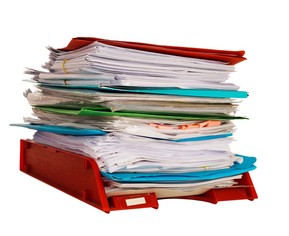 Stack of paperwork - Layers of compensation